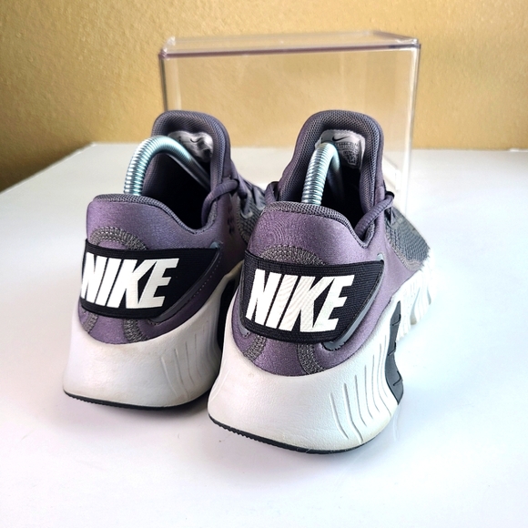 Nike Free Metcon 4 'Iron Grey' Black White Grey Fog CT3886-011 Men's Size 8 - Picture 8 of 10